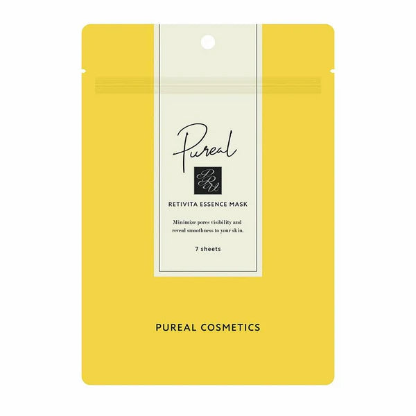 Pureal Cosmetics Retivita Essence Mask, 7 sheets