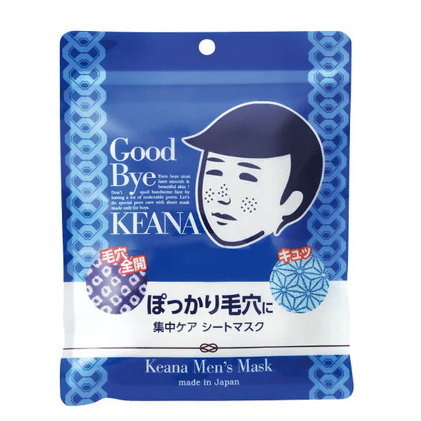 Keana Nadeshiko Pore Mask for Men, 10 sheets