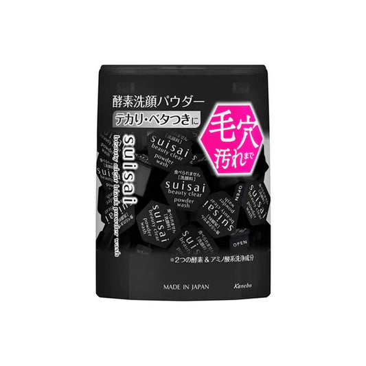 SUISAI Beauty Clear Black Powder Wash, 32 pieces