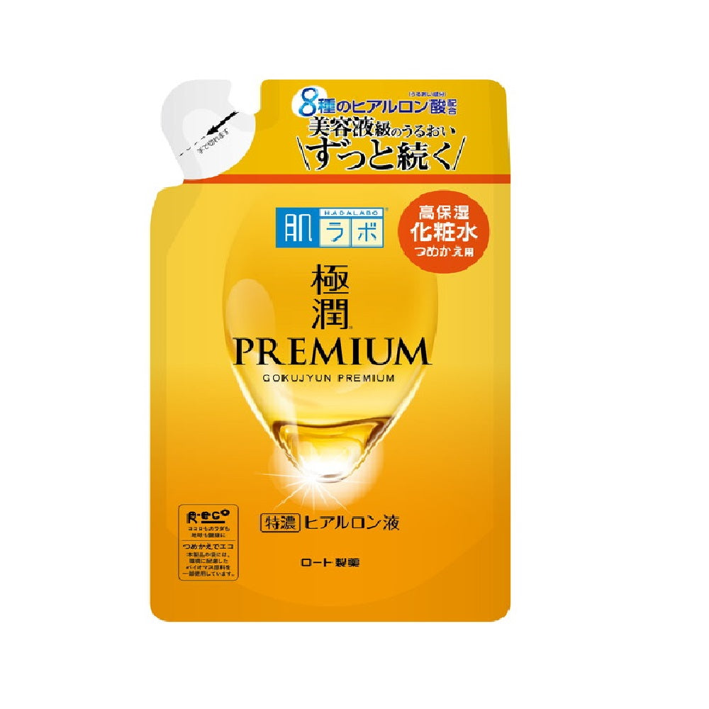 Hada Labo Gokujyun Premium Hyaluronic Acid Lotion Refill, 170g