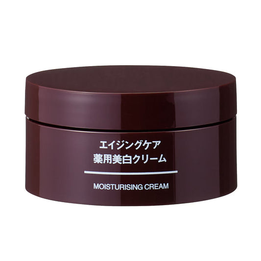 Muji Anti-Aging Care Whitening Moisturizing Cream, 45g