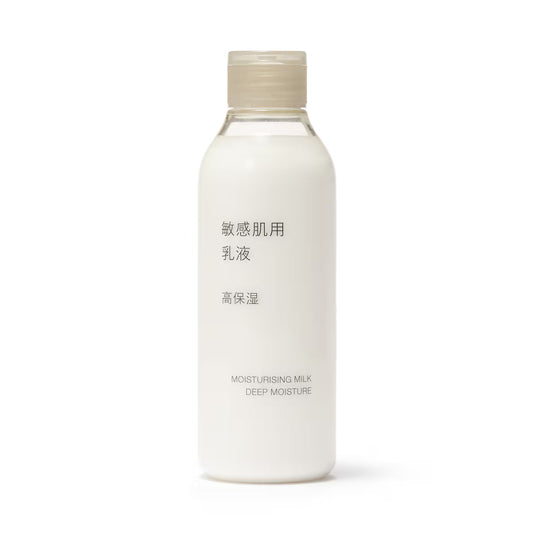 Muji Sensitive Skin Moisturising Milk Deep Moisture, 200ml